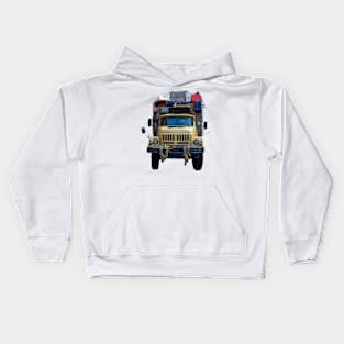 Desert Expedition Truck Kids Hoodie